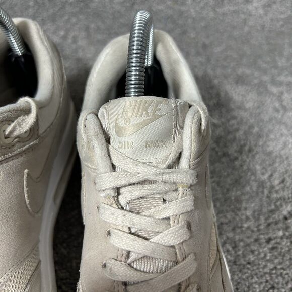 Nike Air Max 1 319986-036 Women’s Size 8 Desert Sand Gray Athletic Running Shoes - Picture 4 of 12